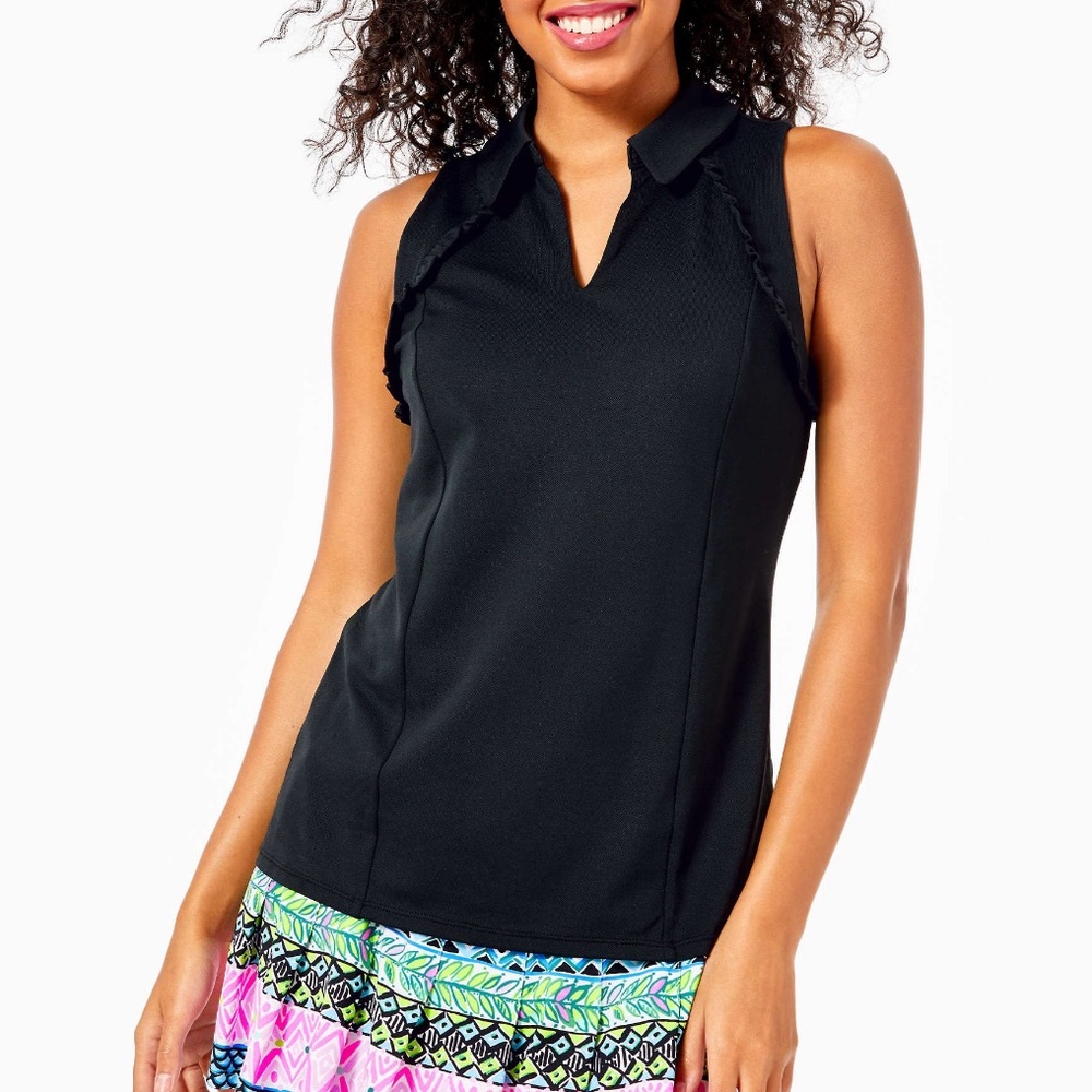 NWT Lilly Pulitzer Martina sleeveless polo